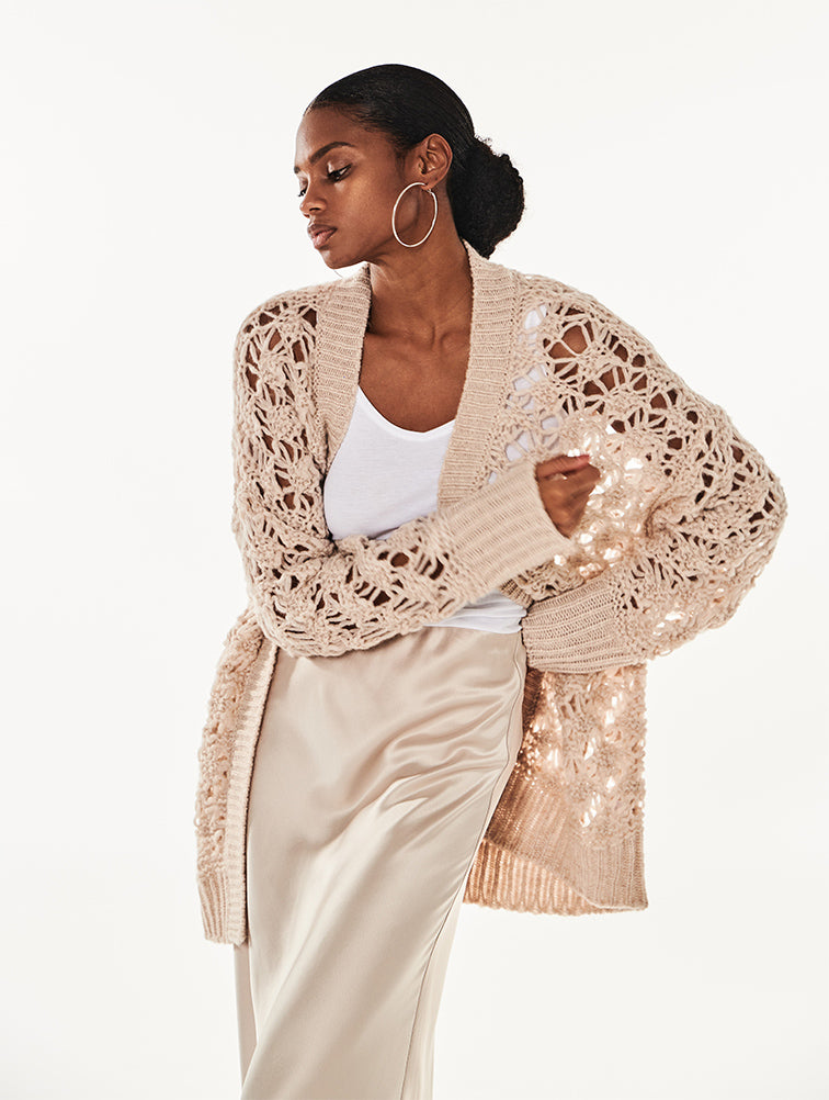 Openwork cardigan – L'Adresse