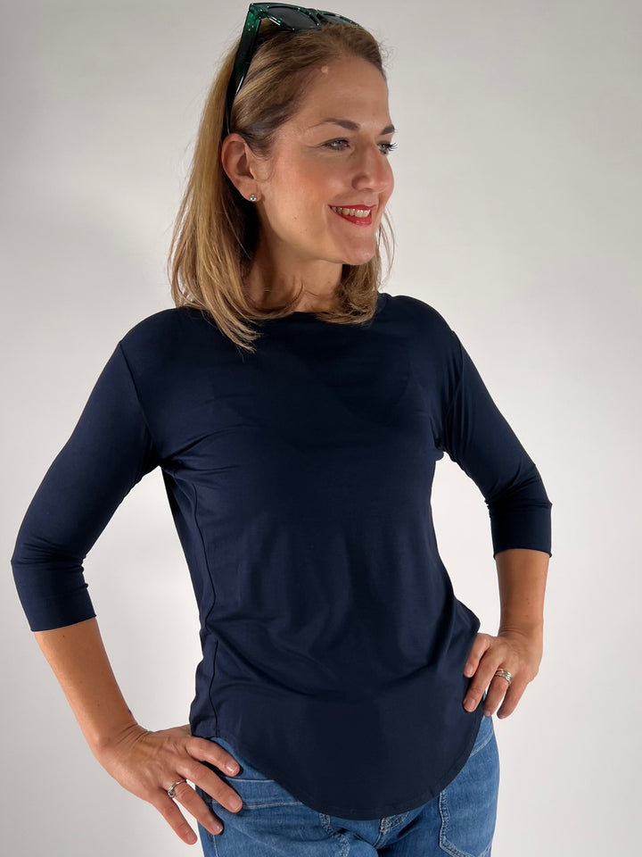 T-Shirt 3/4-Arm in Modal