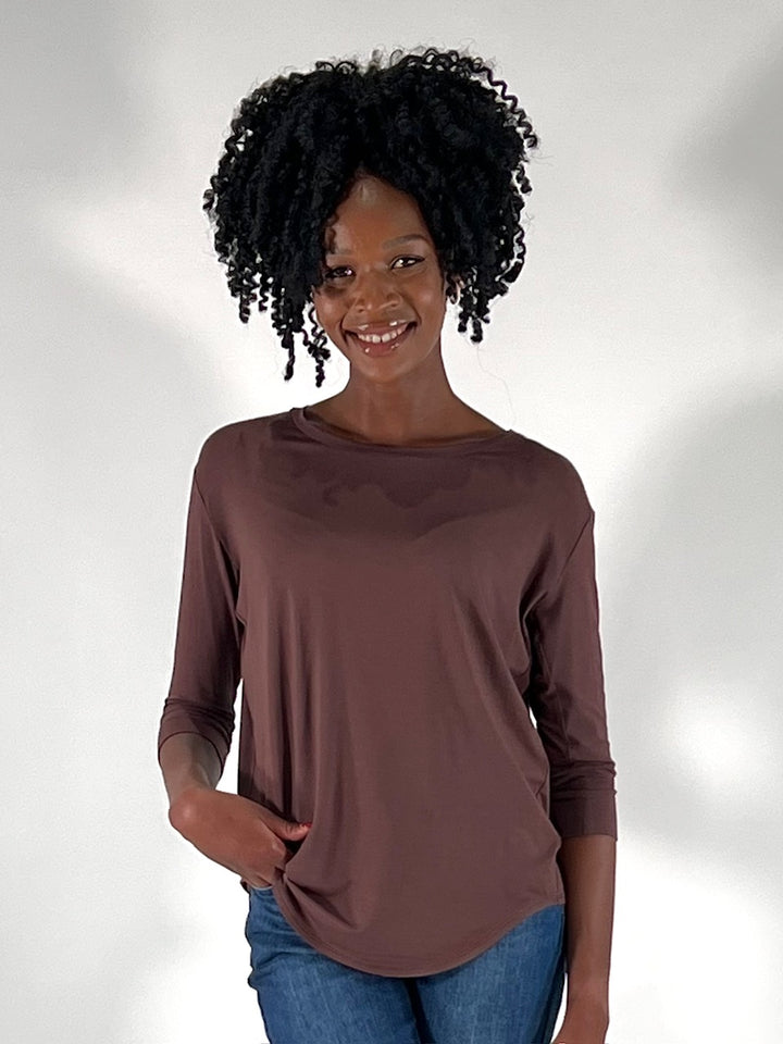 T-Shirt 3/4-Arm in Modal