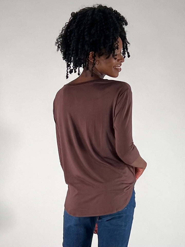 T-Shirt 3/4-Arm in Modal