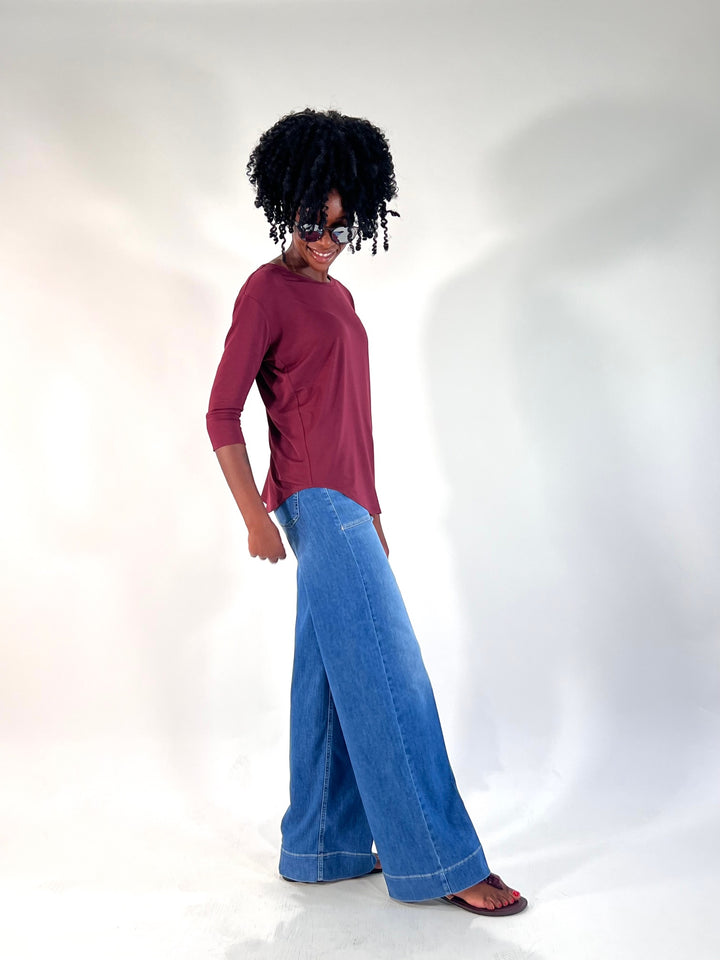 T-Shirt 3/4-Arm in Modal