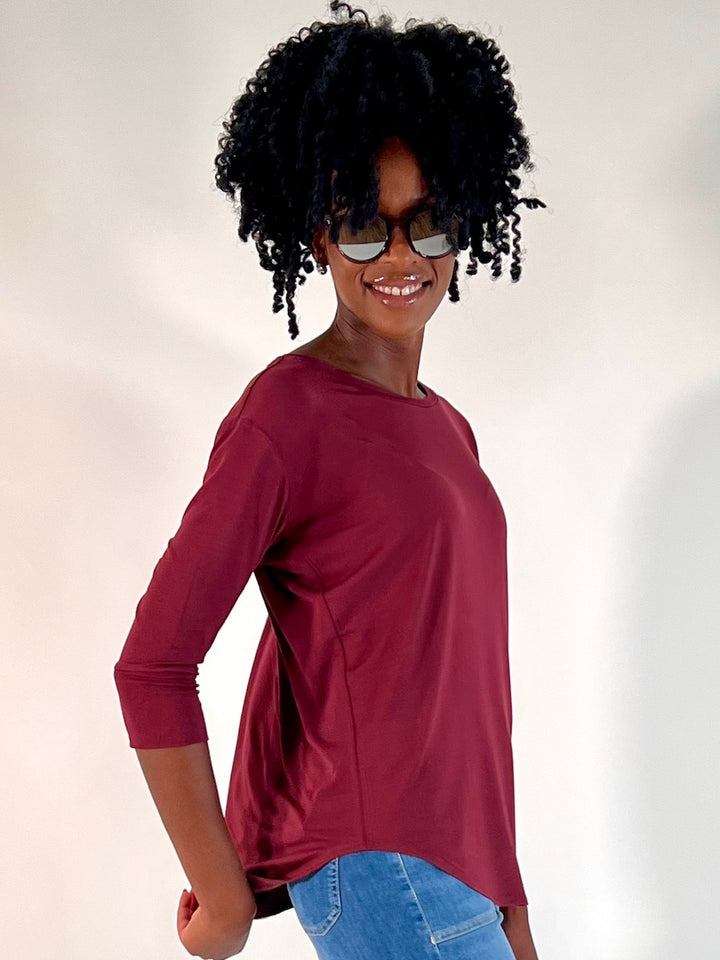 T-Shirt 3/4-Arm in Modal