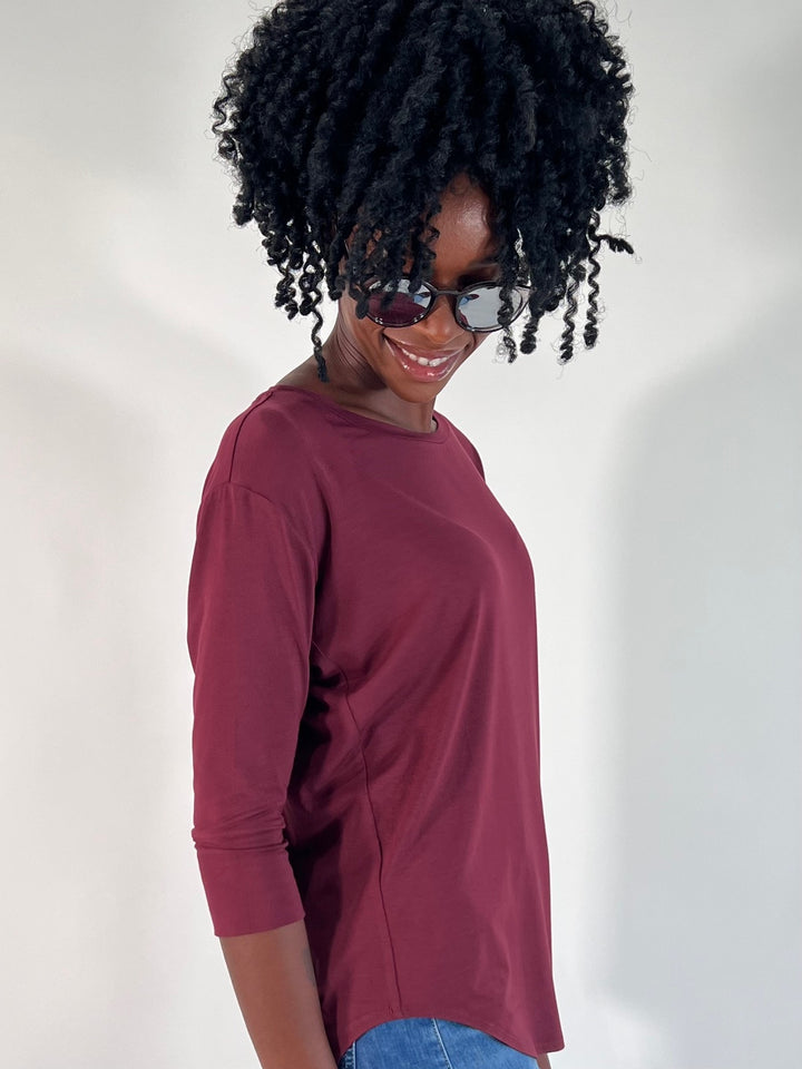 T-Shirt 3/4-Arm in Modal