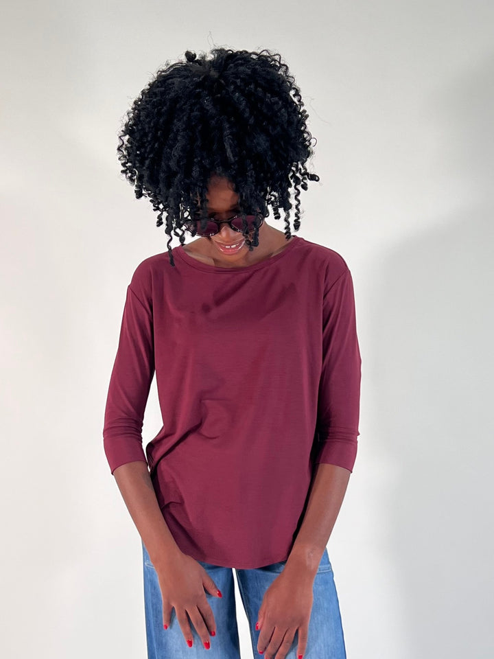 T-Shirt 3/4-Arm in Modal