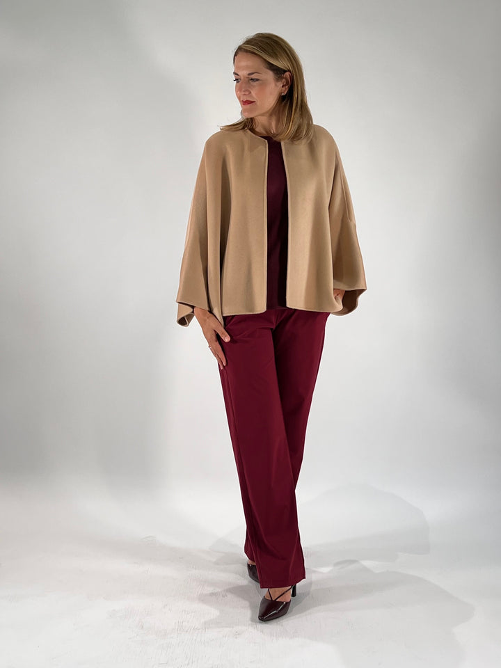 Jacke offen in Doubleface