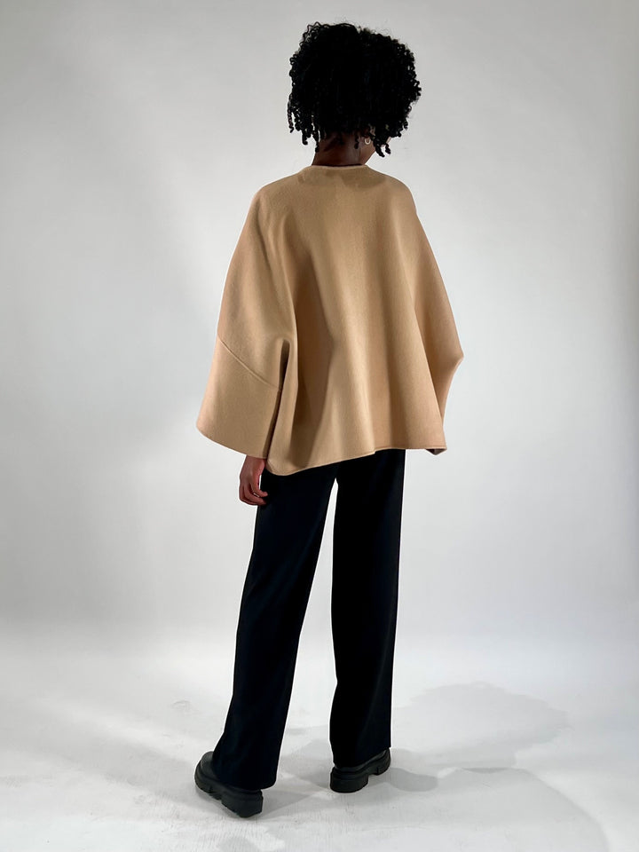 Jacke offen in Doubleface