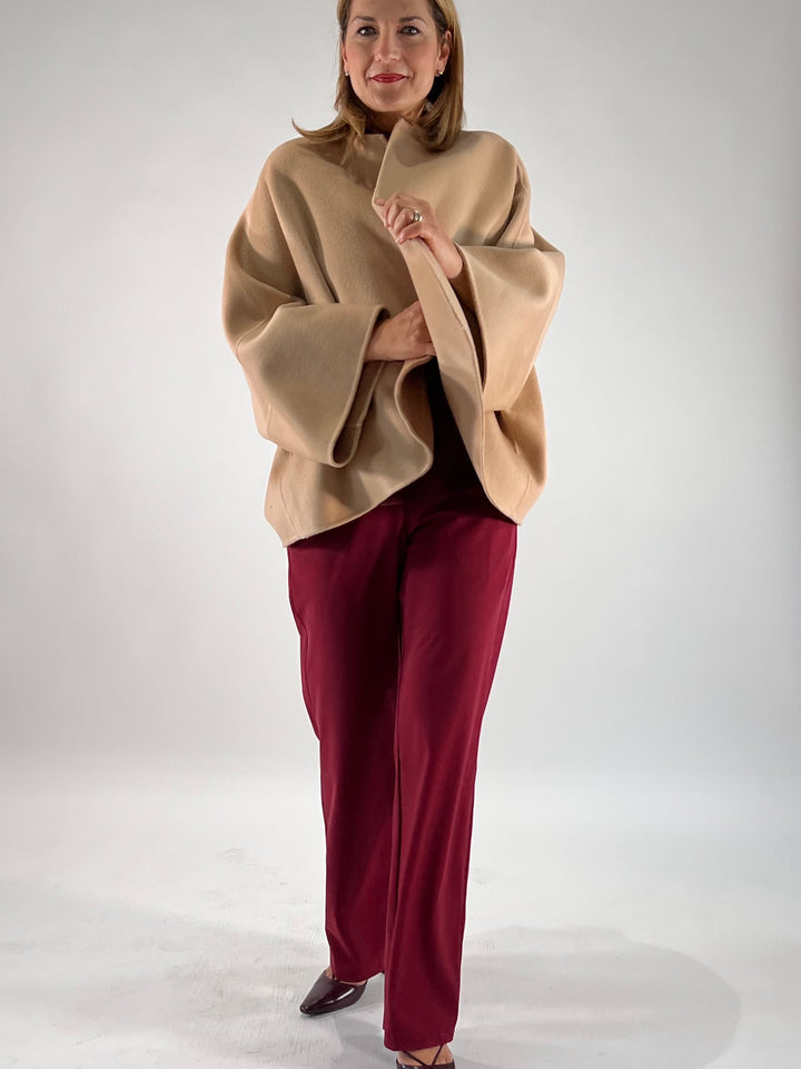 Jacke offen in Doubleface