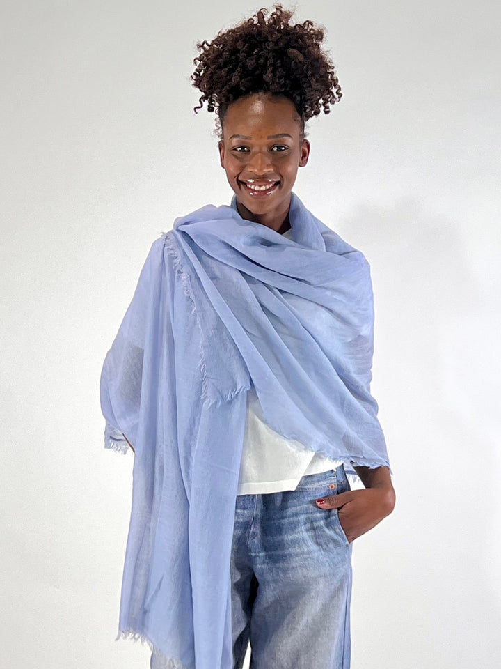 Cashmere Schal uni