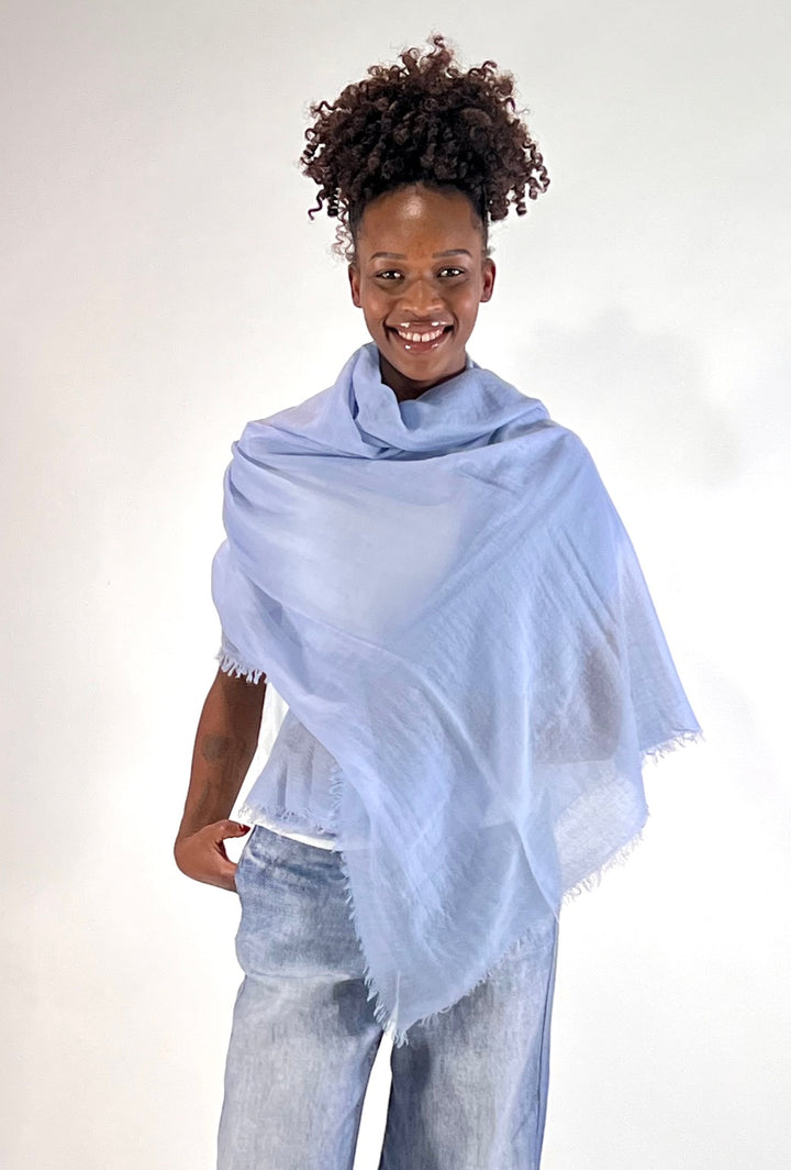 Cashmere Schal uni