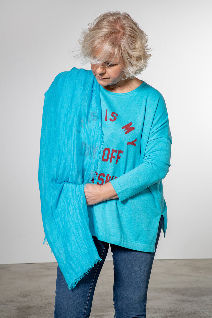 Cashmere Schal uni