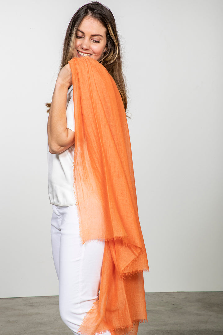 Cashmere Schal uni