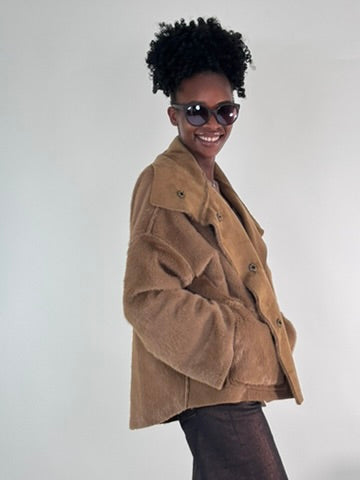 Wende Jacke Fake Fur