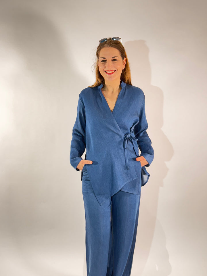 Palazzo-Hose im Denim Style