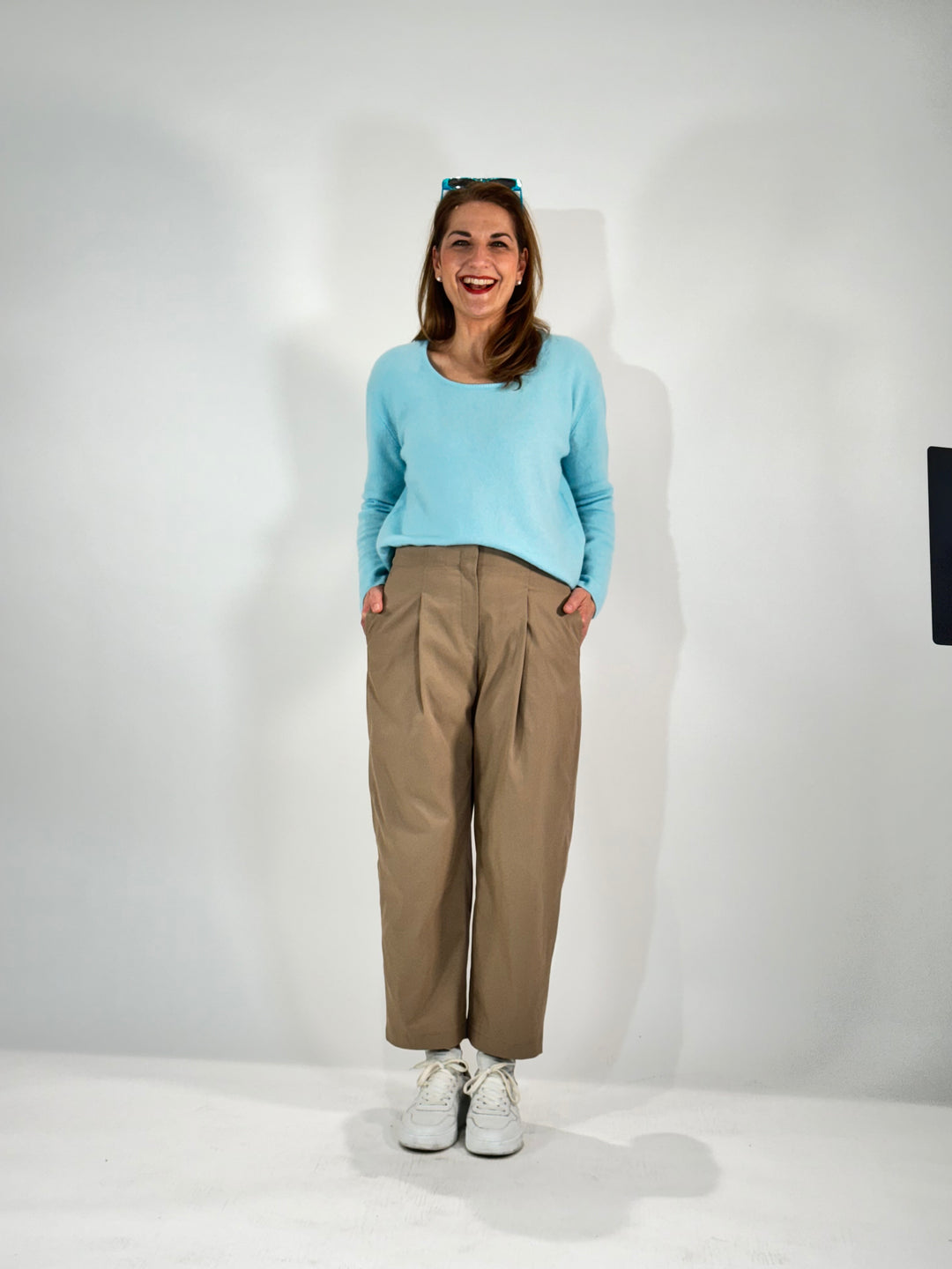 Leichter Cashmere Pulli