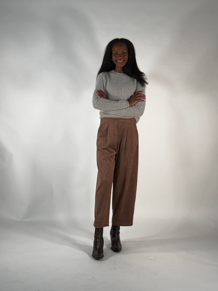 Hose Mayla 6/8 Jogg Soft Blend Velours