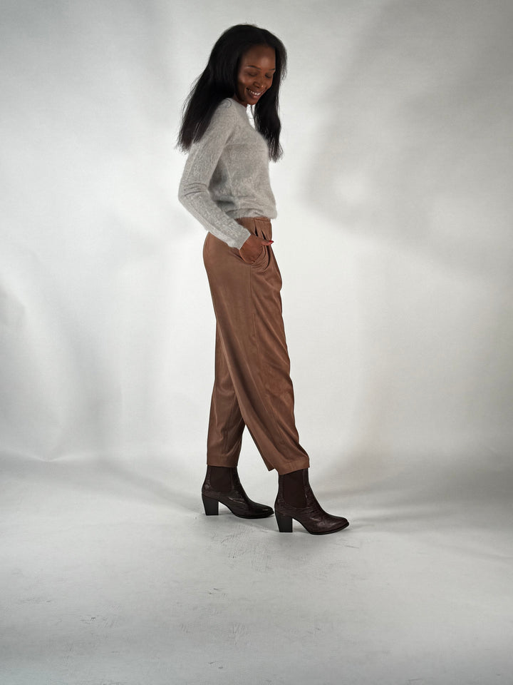 Hose Mayla 6/8 Jogg Soft Blend Velours