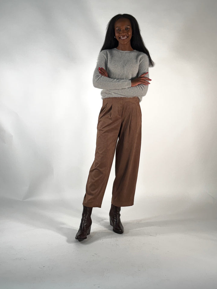 Hose Mayla 6/8 Jogg Soft Blend Velours