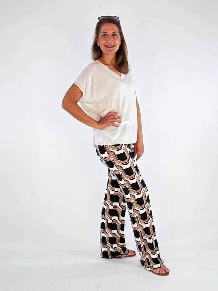 Print Jerseyhose