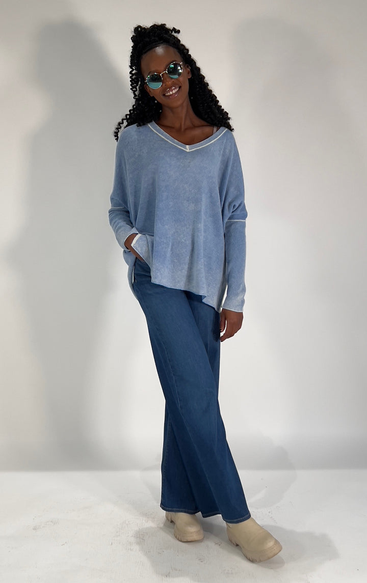 Oversize-Pulli aus Cashmere