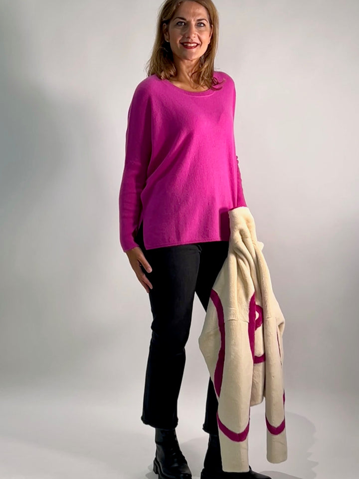 Cashmere-Pullover Astrid