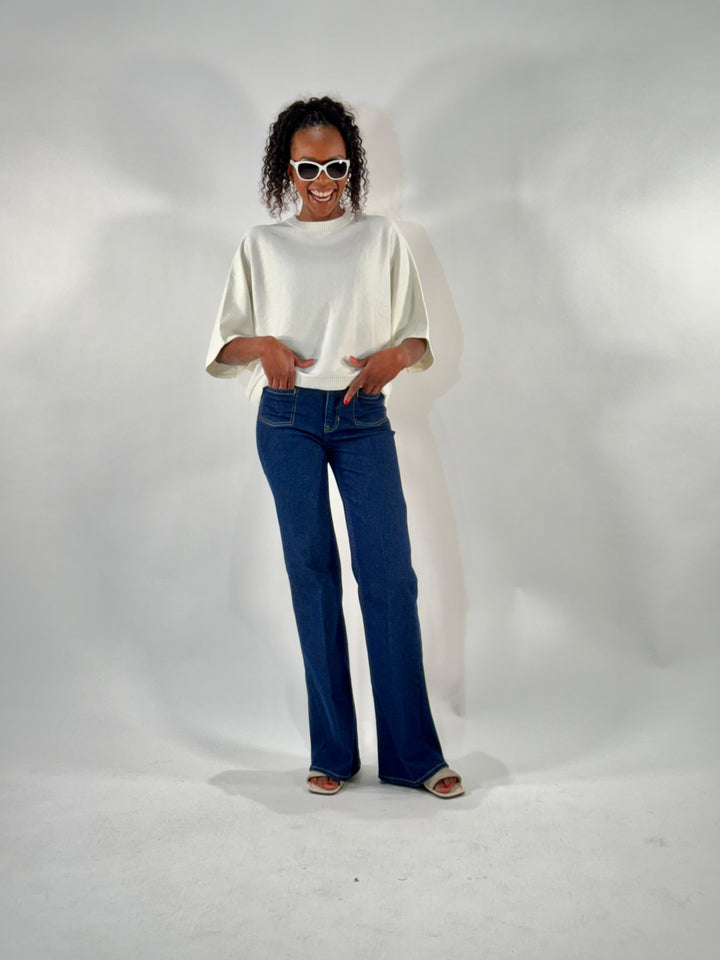 Pulli Quinn mit Kimono-Arm