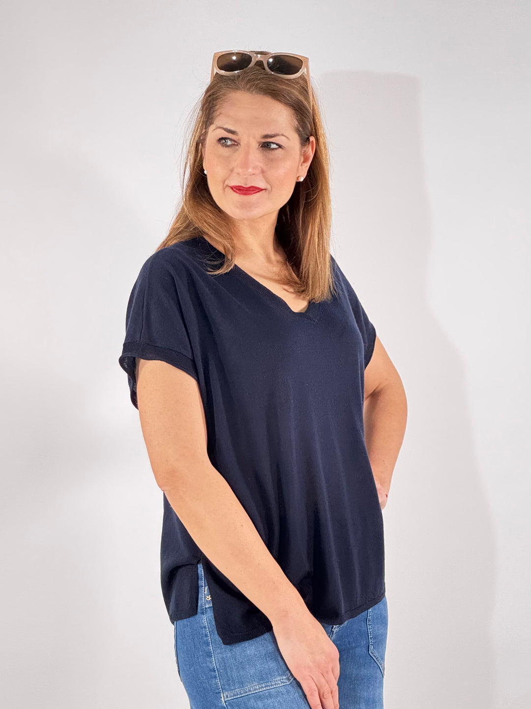 Leichter V-Pulli Miranda