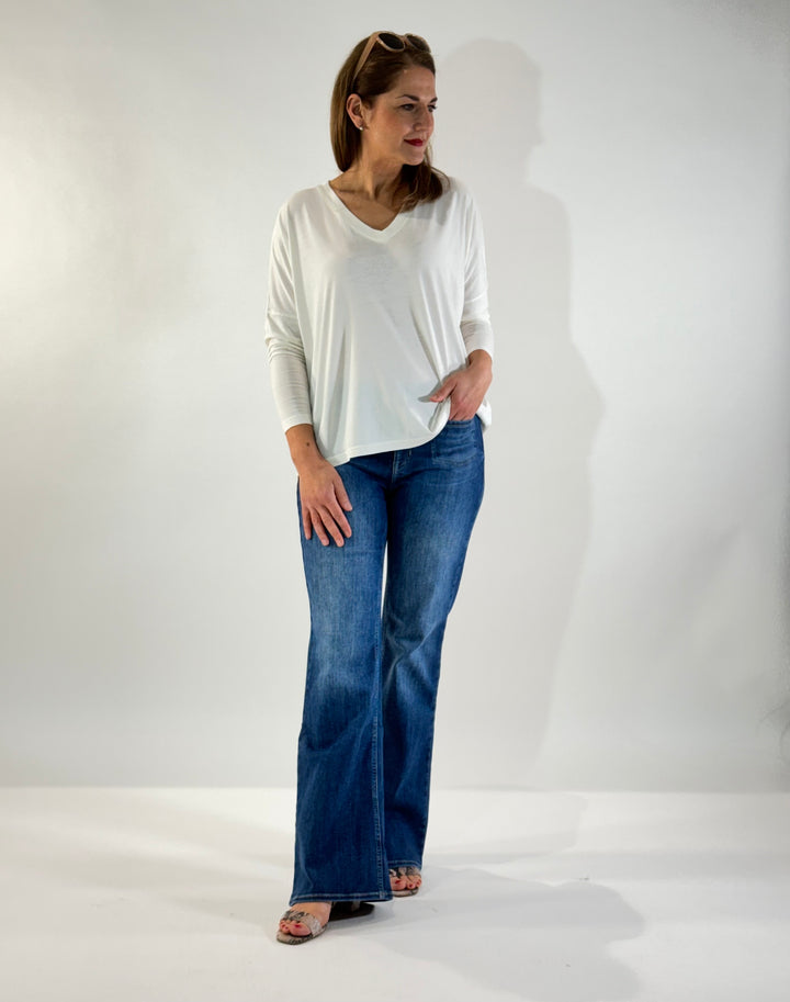 V-Shirt Mitsy, im Boxy Style