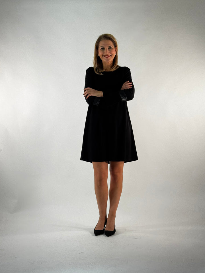 A-Linien-Kleid Black