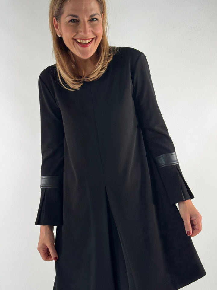 A-Linien-Kleid Black