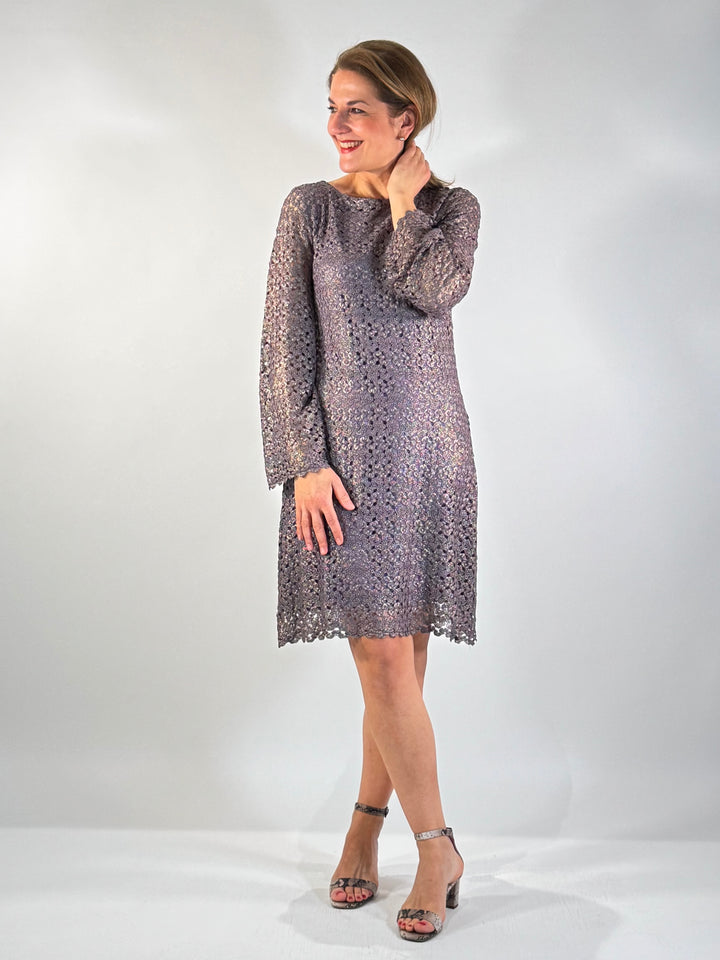Kleid Metallic