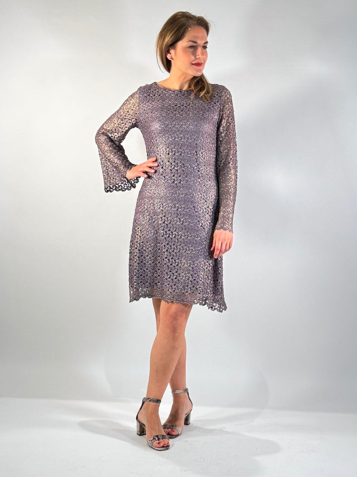 Kleid Metallic