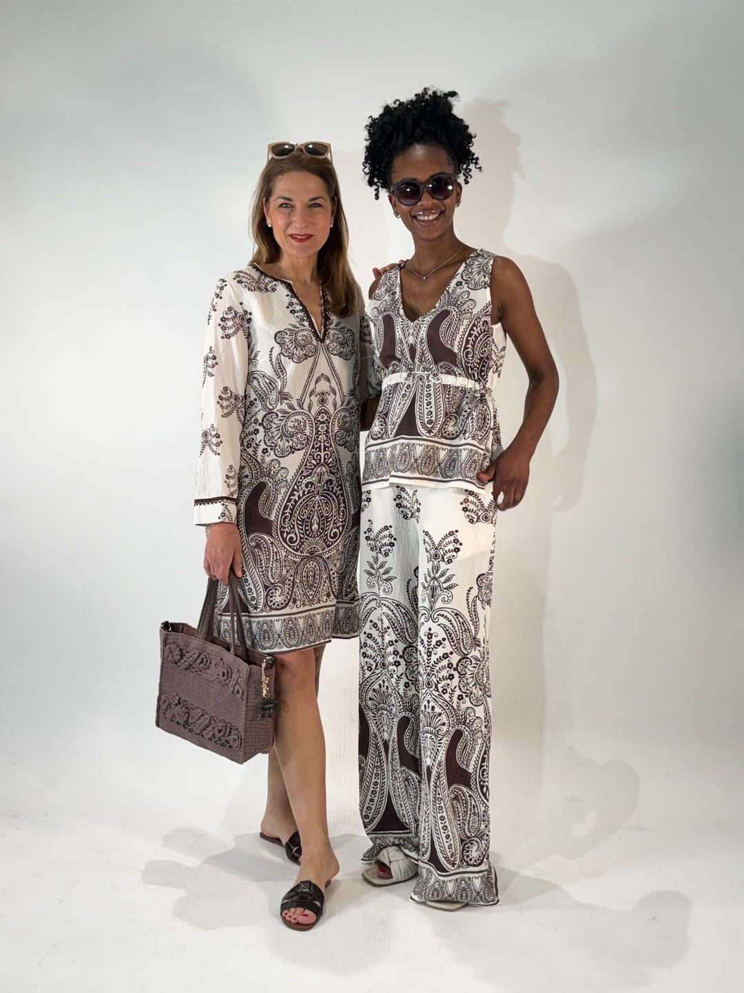 Tunika-Kleid Boho-Style