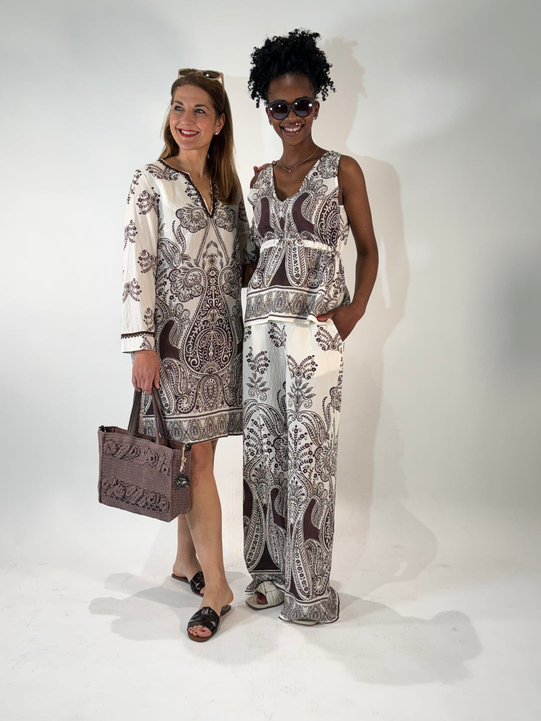 Tunika-Kleid Boho-Style