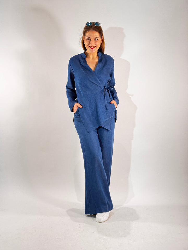 Palazzo-Hose im Denim Style