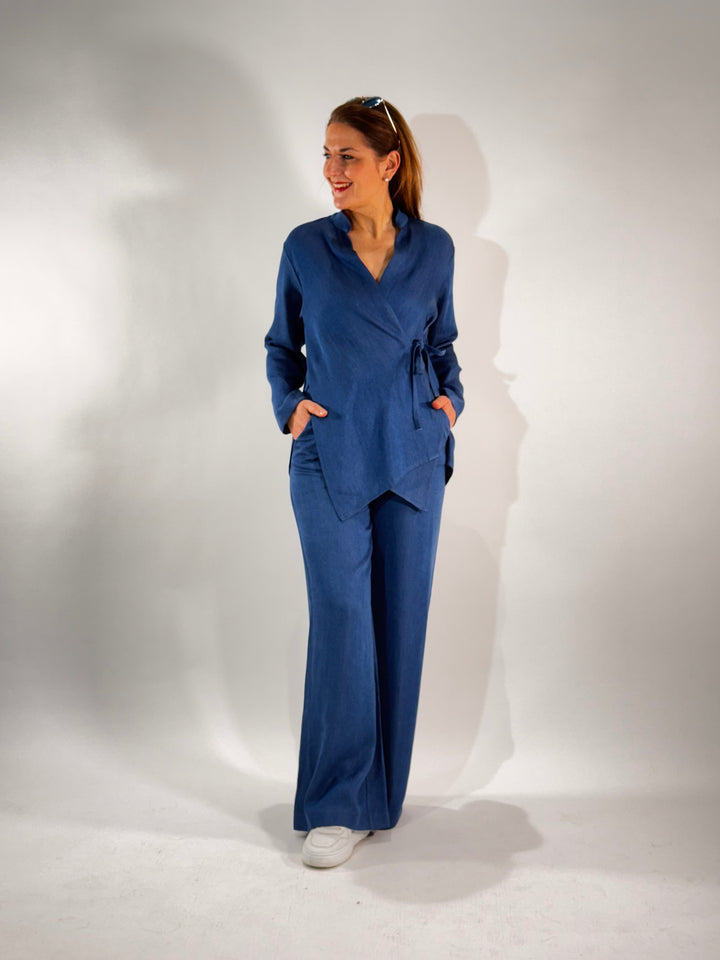 Palazzo-Hose im Denim Style