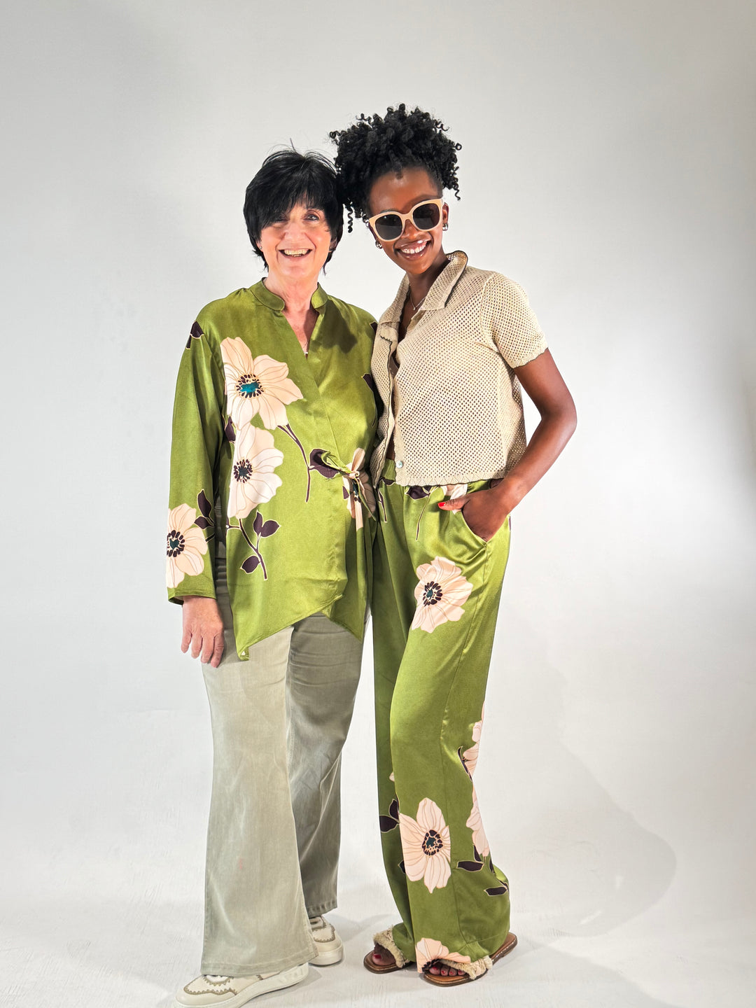 Wickelbluse im Kimono-Asia-Style