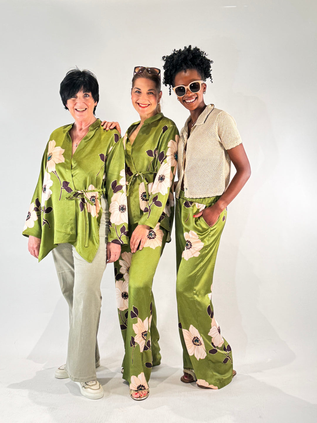 Wickelbluse im Kimono-Asia-Style