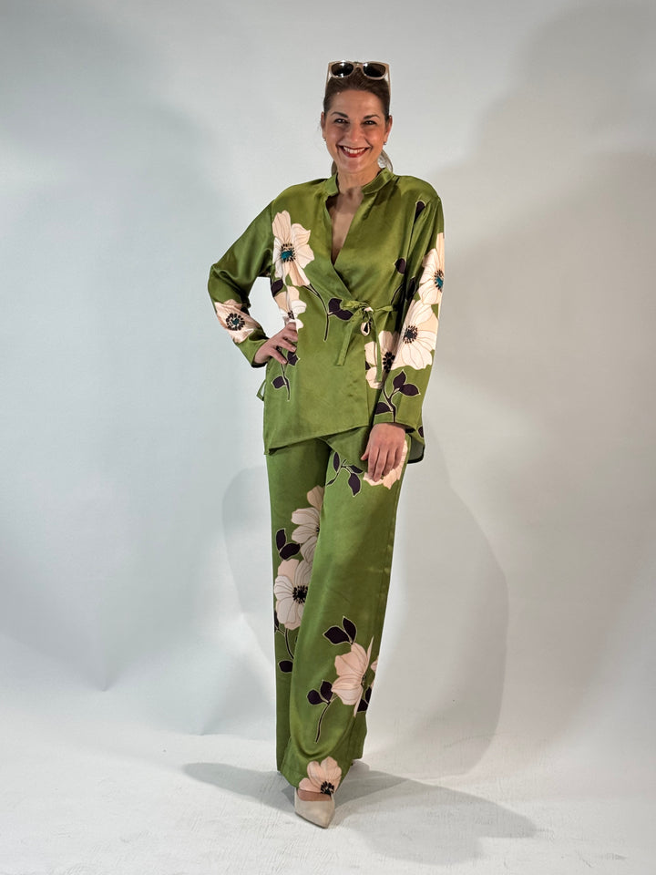 Schlupfhose Asia satiniert