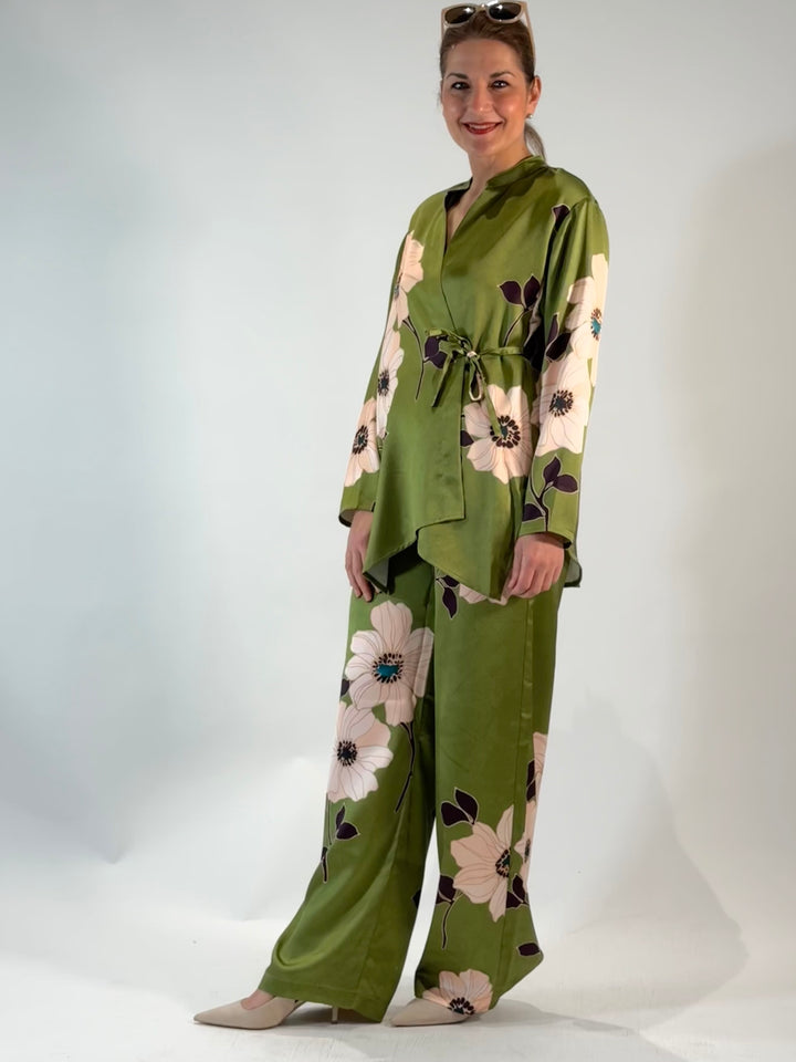 Schlupfhose Asia satiniert