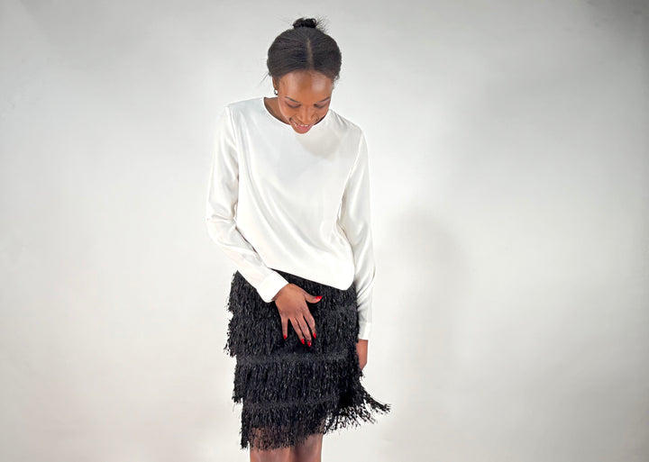 Mini-Fransen-Rock im Charleston-Style