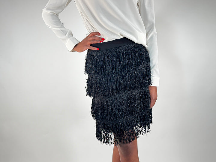 Mini-Fransen-Rock im Charleston-Style