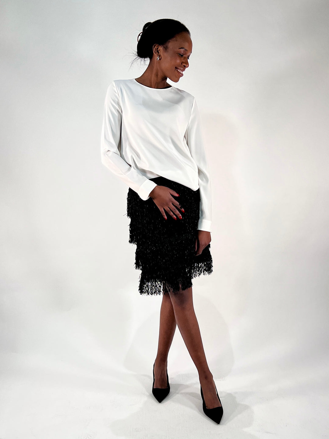 Mini-Fransen-Rock im Charleston-Style