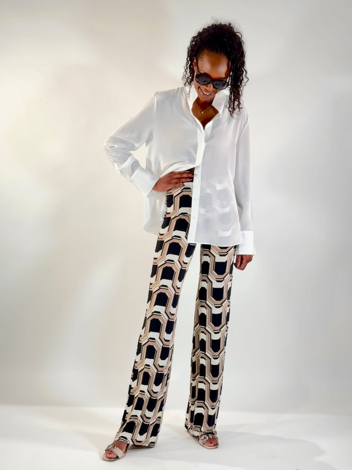 Print Jerseyhose
