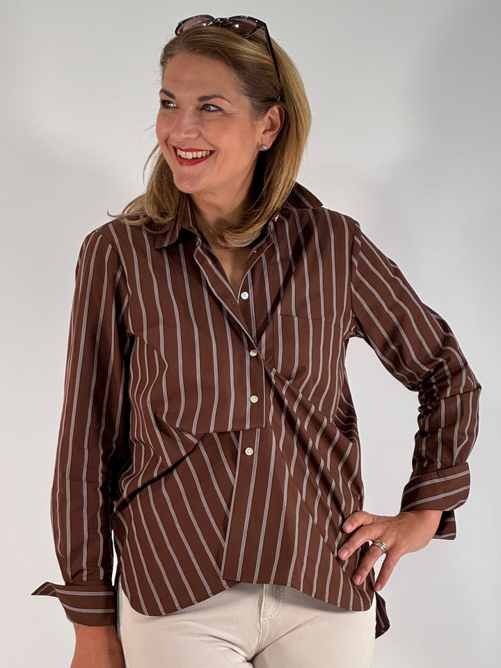 Hemdbluse New Filou Stripes