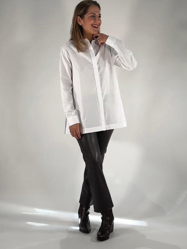 Langarm-Bluse A-Form