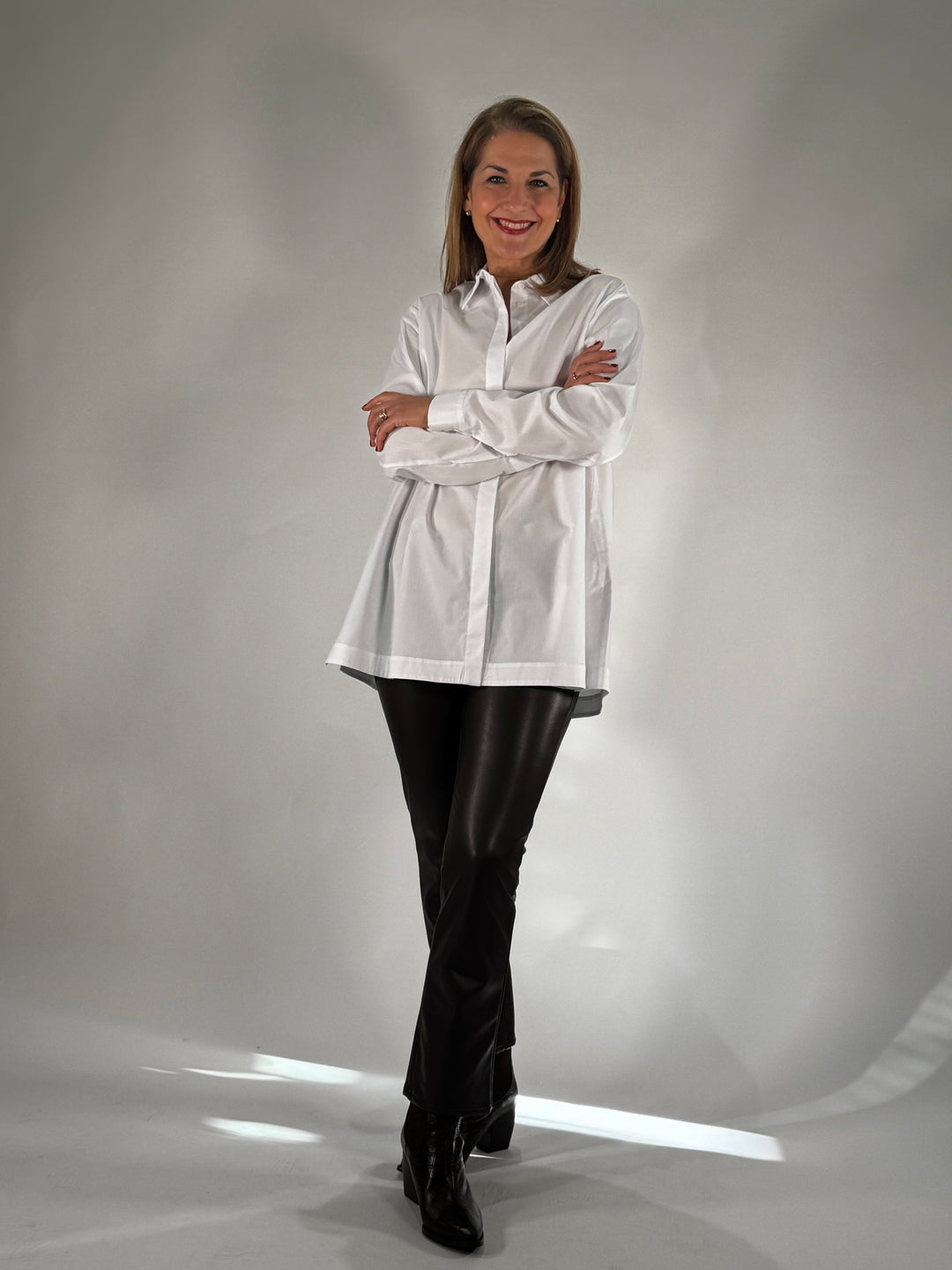 Langarm-Bluse A-Form