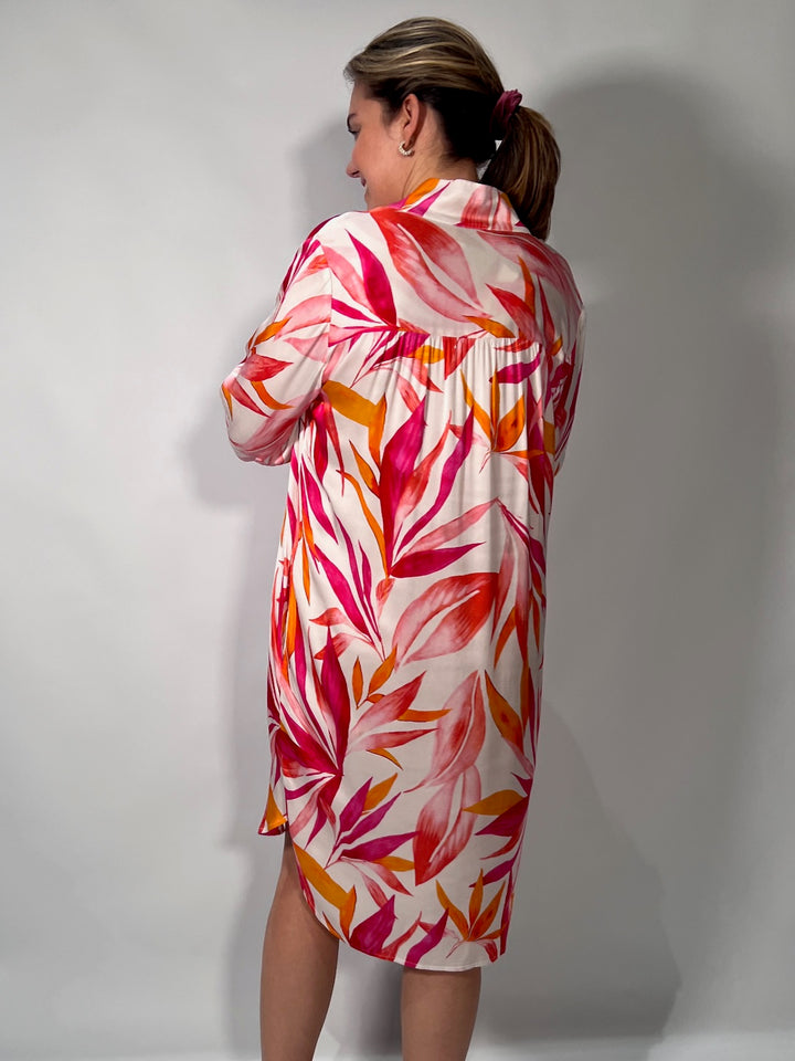 Kleid Tropical Print