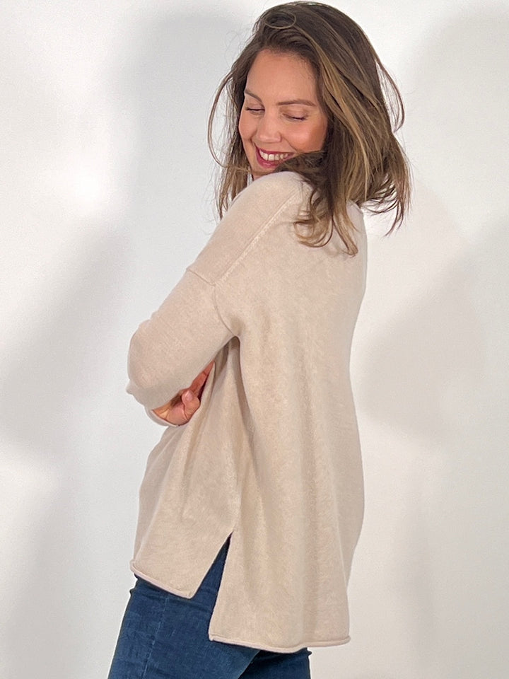 Cashmere-Pullover Rundhals