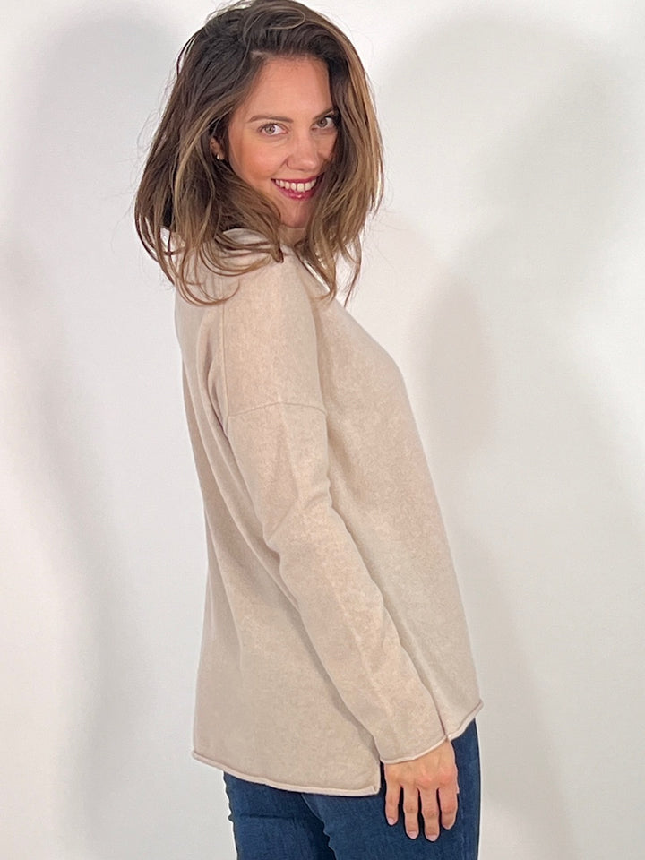 Cashmere-Pullover Rundhals