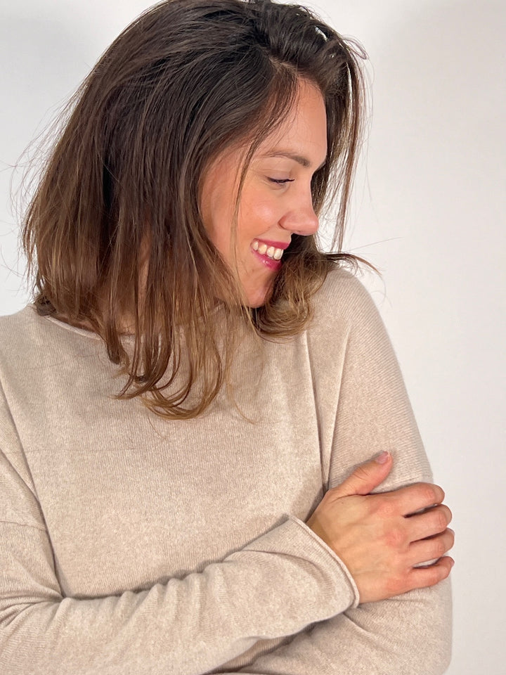 Cashmere-Pullover Rundhals